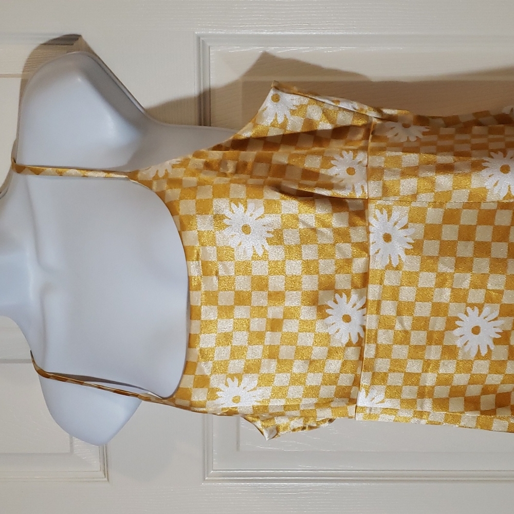 Wild Fable spaghetti strap slinky slip mini Dress - Picture 3 of 10